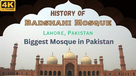 Die Badshahi-Moschee: Ein architektonisches Meisterwerk aus dem Mughal-Reich!